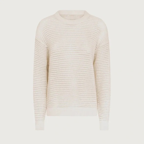 Varley Kershaw Sweater in Egret - Picture 2 of 6